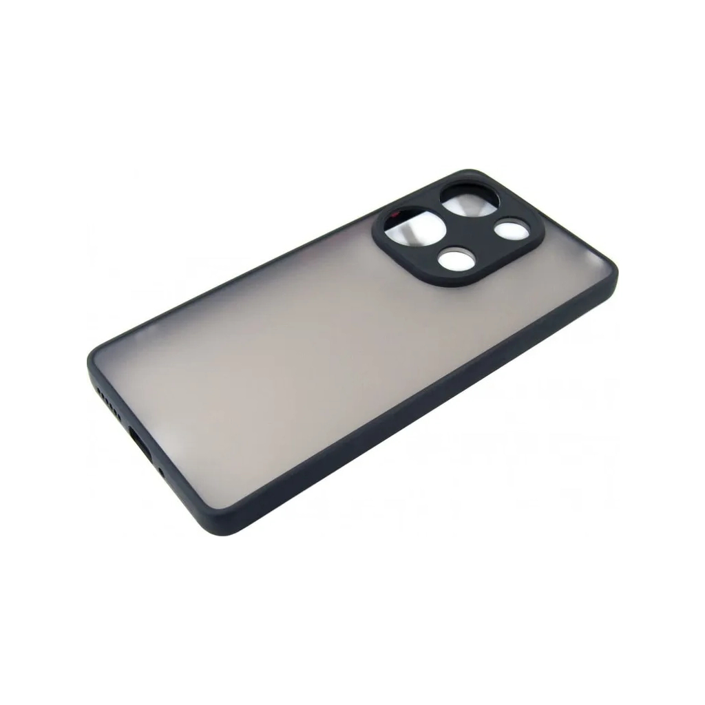 Чохол до мобільного телефона Dengos Matte POCO M6 Pro 4G (black) (DG-TPU-MATT-149) - зображення 4