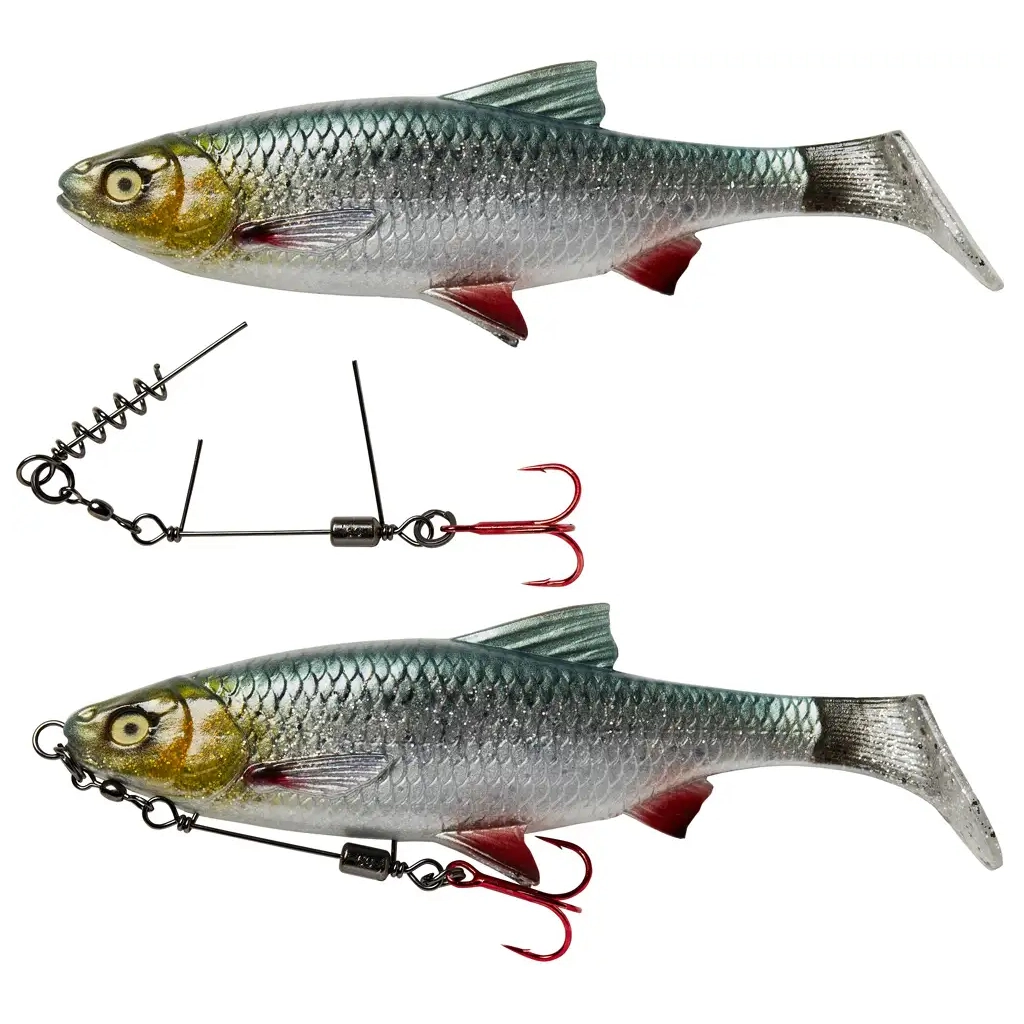 Оснащення Savage Gear SS Corkscrew Stinger 3G 1X 1/0 35kg Red + BN (2 шт/уп) (1854.17.86) - зображення 2