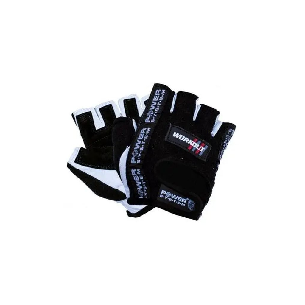 Рукавички для фітнесу Power System Workout PS-2200 Black XS (PS-2200_XS_Black) - зображення 1