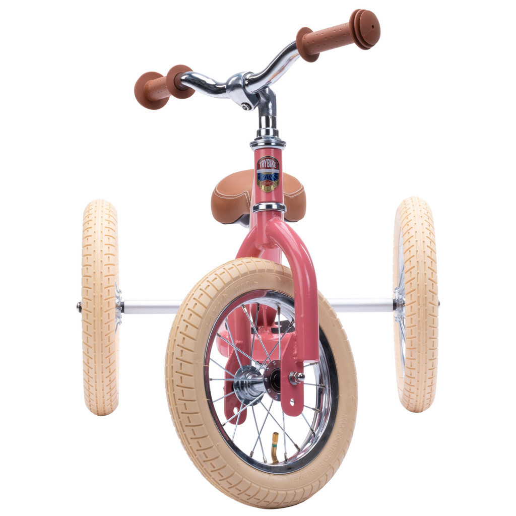 Біговел Trybike триколісний балансуючий рожевий (TBS-2-PNK-VIN+TBS-100-TKV) - зображення 4