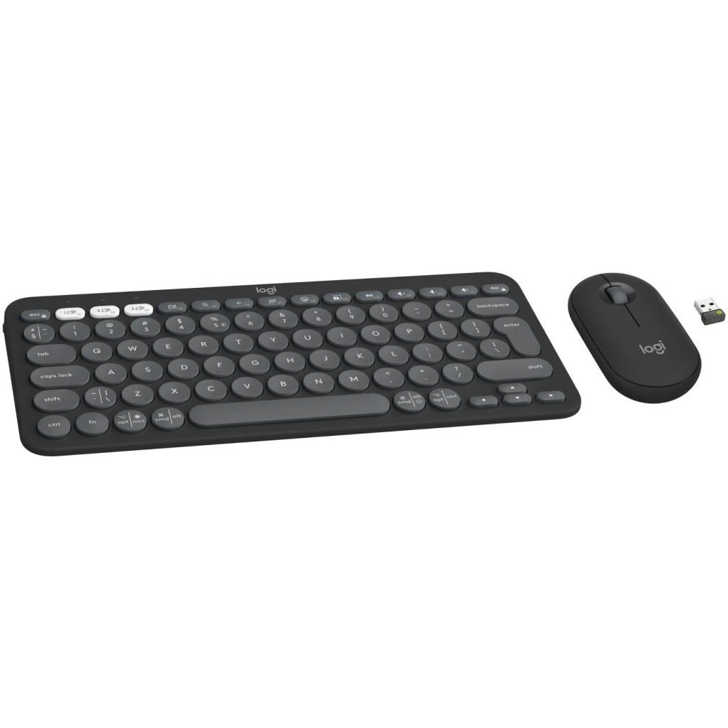 Комплект Logitech Pebble 2 Wireless UA Graphite (920-012239) - зображення 2