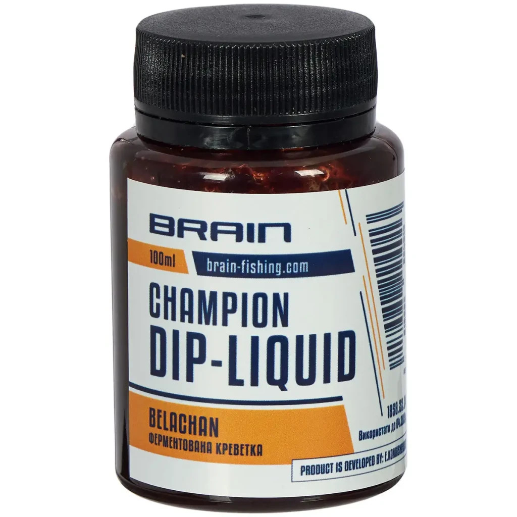 Діп-ліквід Brain fishing Champion Belachan (ферментована креветка) 100ml (1858.22.24) - зображення 1