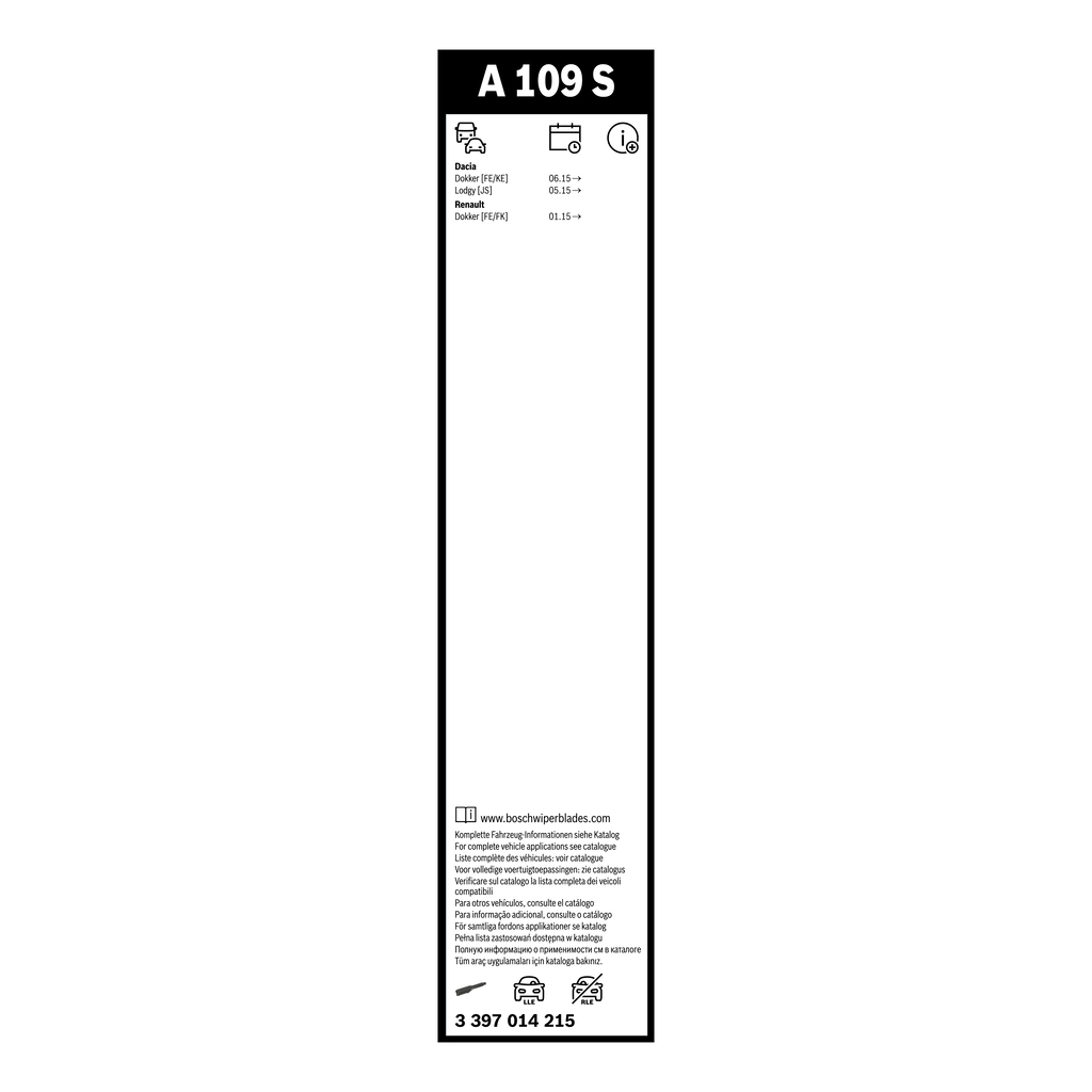 Щітка склоочисника Bosch 3 397 014 215 - зображення 8