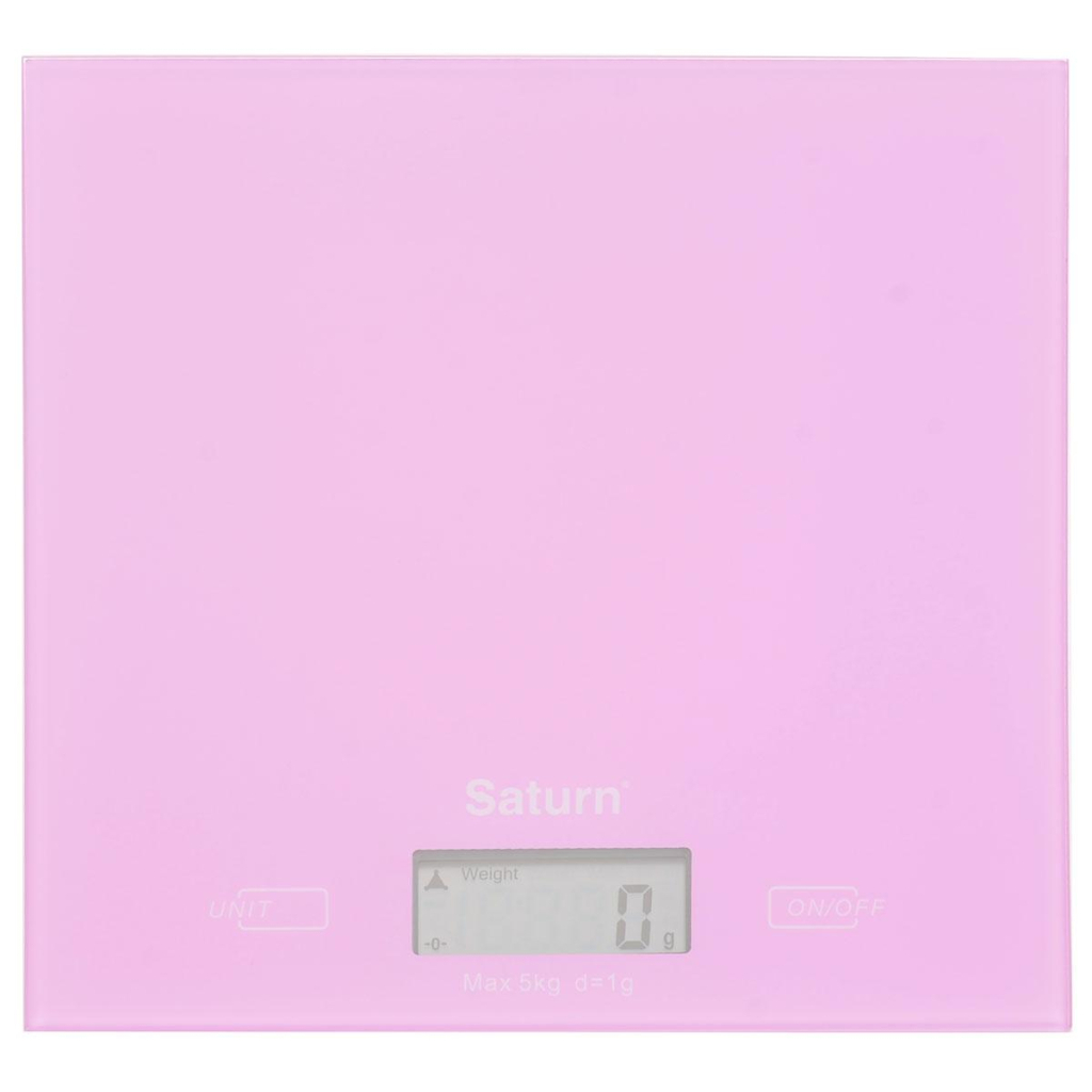 Ваги кухонні Saturn ST-KS7810 pink - зображення 1