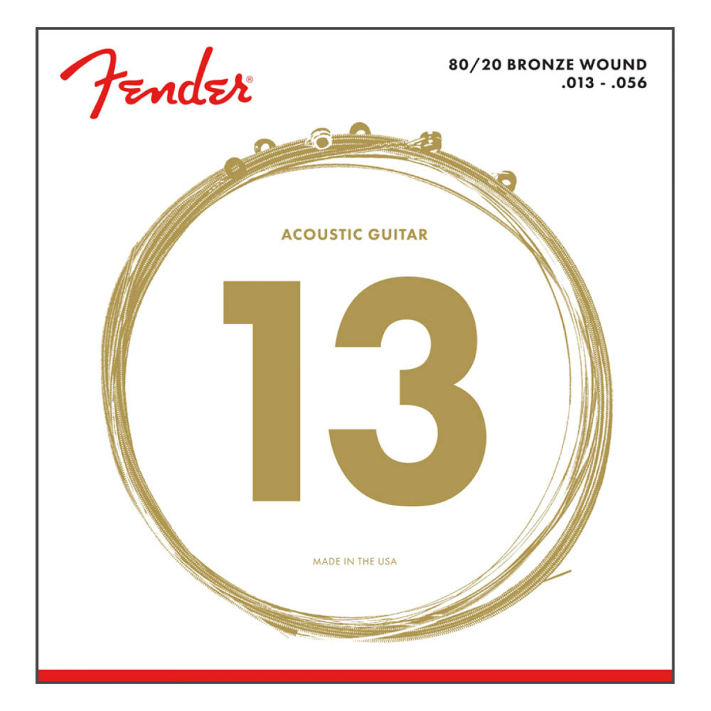 Струни для гітари Fender 70M (13-56) (A007986) - зображення 1
