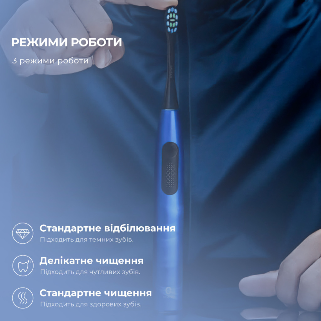 Електрична зубна щітка Oclean 6970810551501 - зображення 7