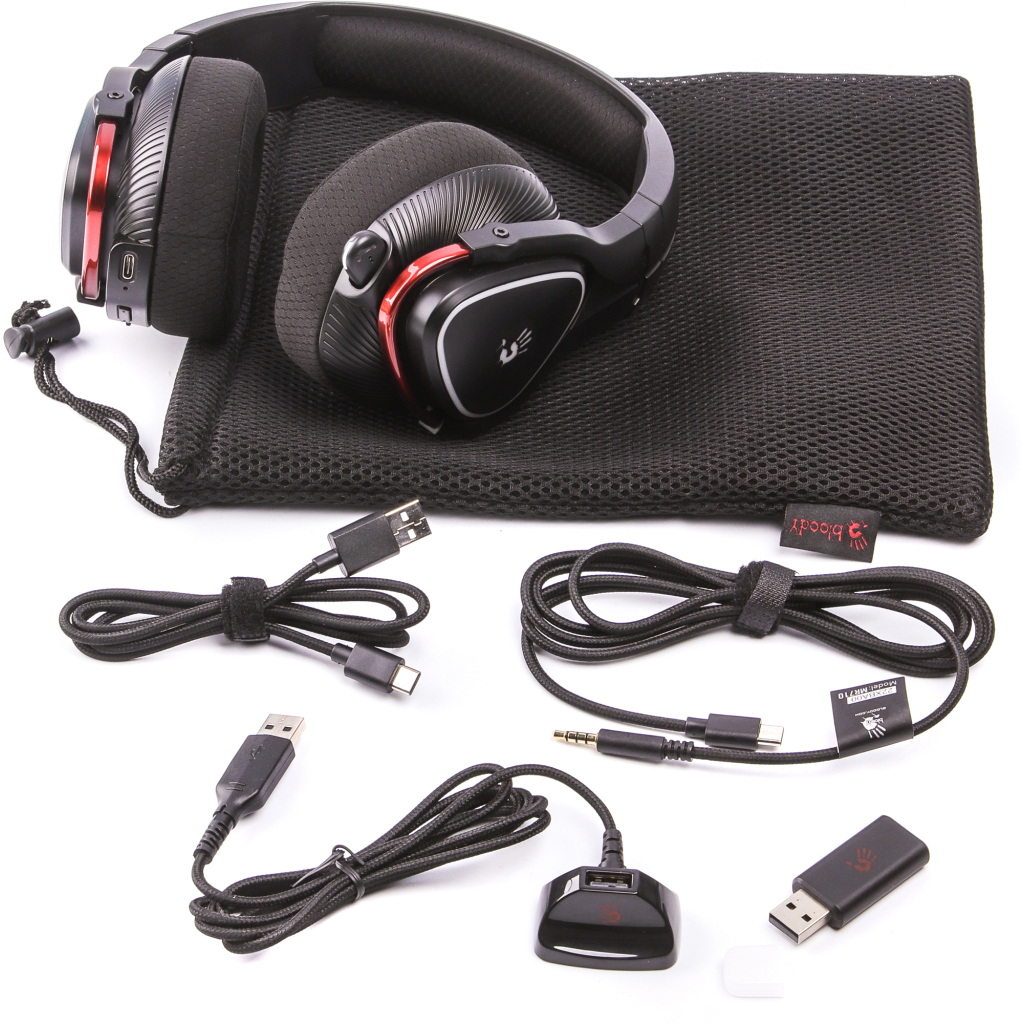 Навушники A4Tech Bloody MR710 Black - зображення 7