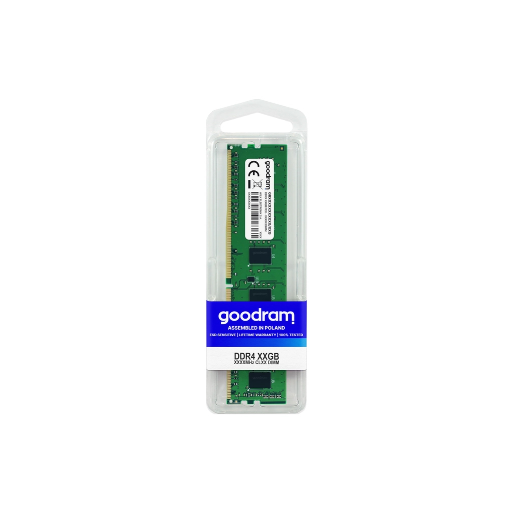 Модуль пам'яті для комп'ютера DDR4 8GB 2666 MHz Goodram (GR2666D464L19S/8G) - зображення 3