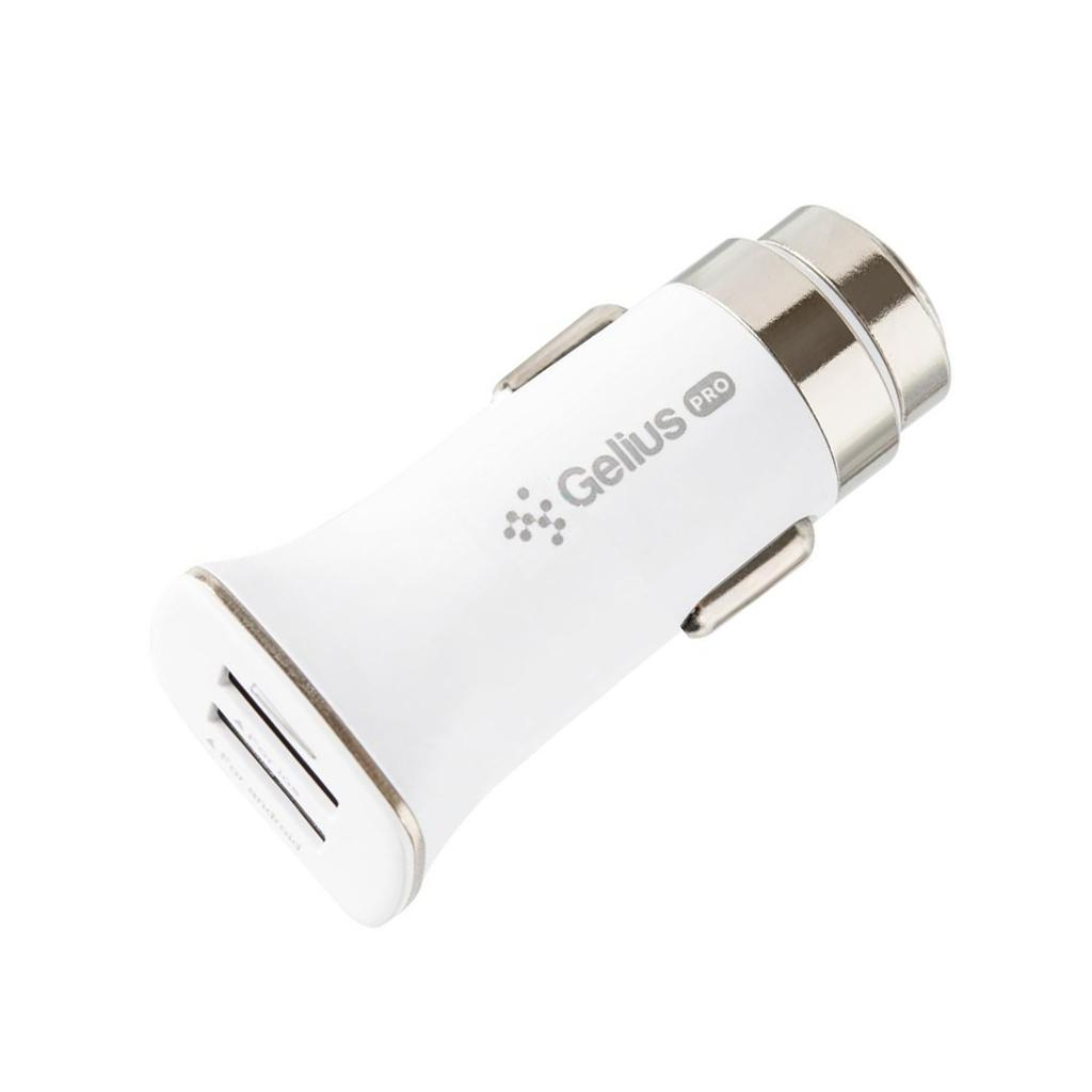 Зарядний пристрій Gelius Pro Apollo GP-CC01 2USB 3.1A + Cable MicroUSB White (71434) - зображення 2