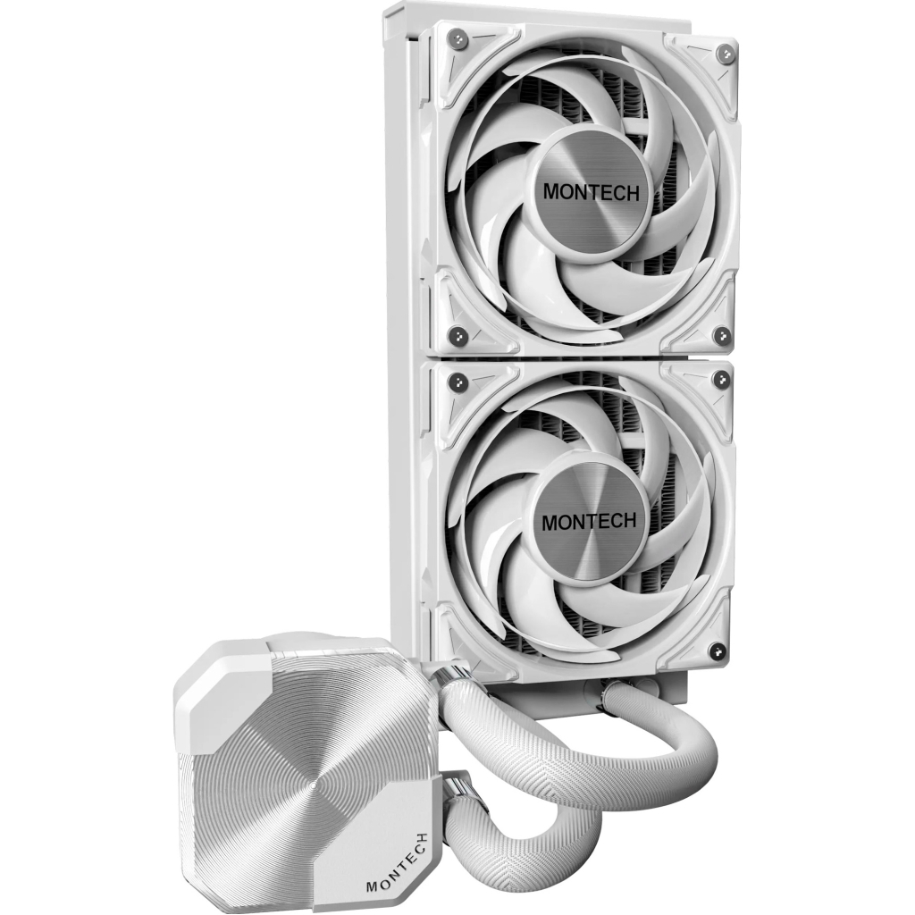 Кулер до процесора MONTECH HYPER FLOW SILENT 240 (W) - зображення 2