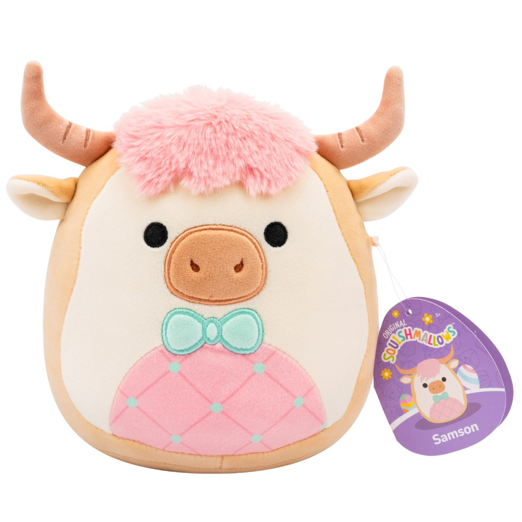 М'яка іграшка Squishmallows Корівка Самсон 19 см (SQER01229) - зображення 7