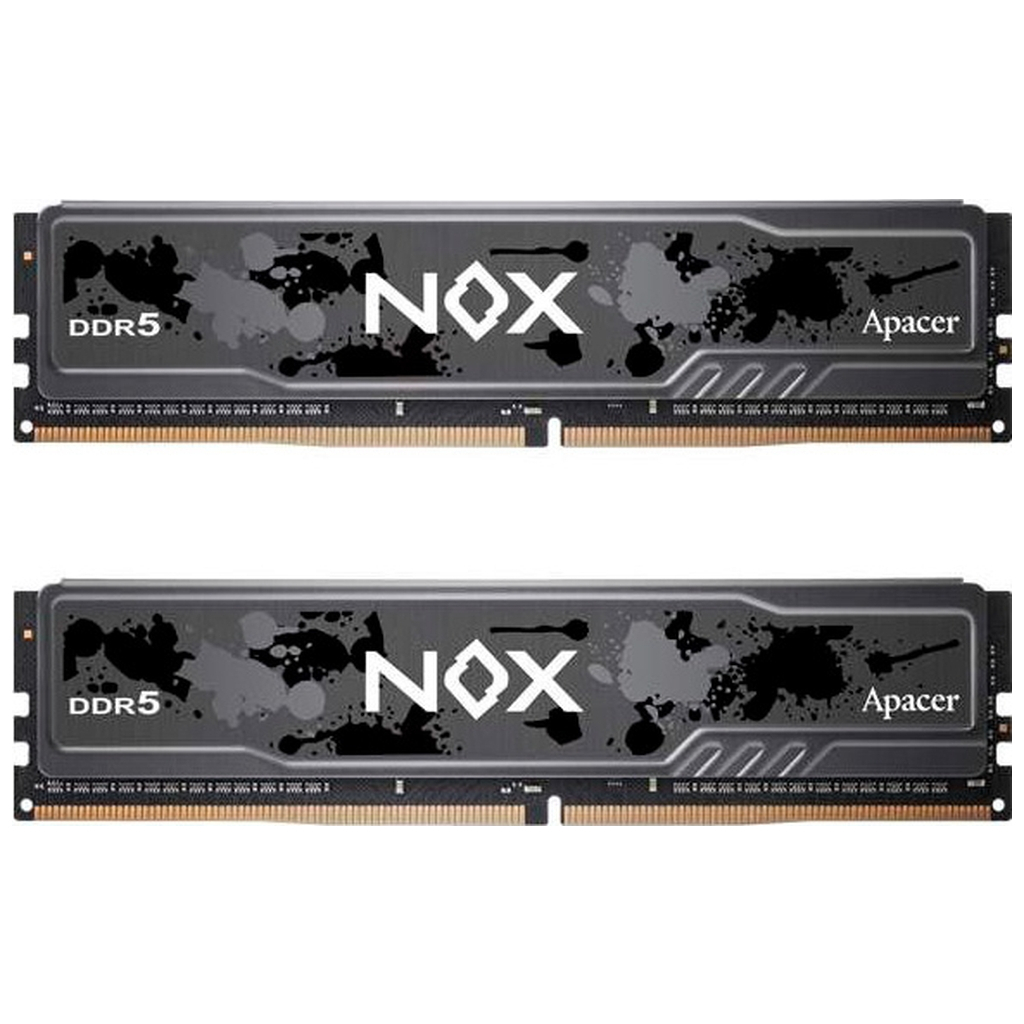 Модуль пам'яті для комп'ютера DDR5 64GB (2x32GB) 5600 MHz NOX Apacer (AH5U64G56C522MBAA-2) - зображення 1