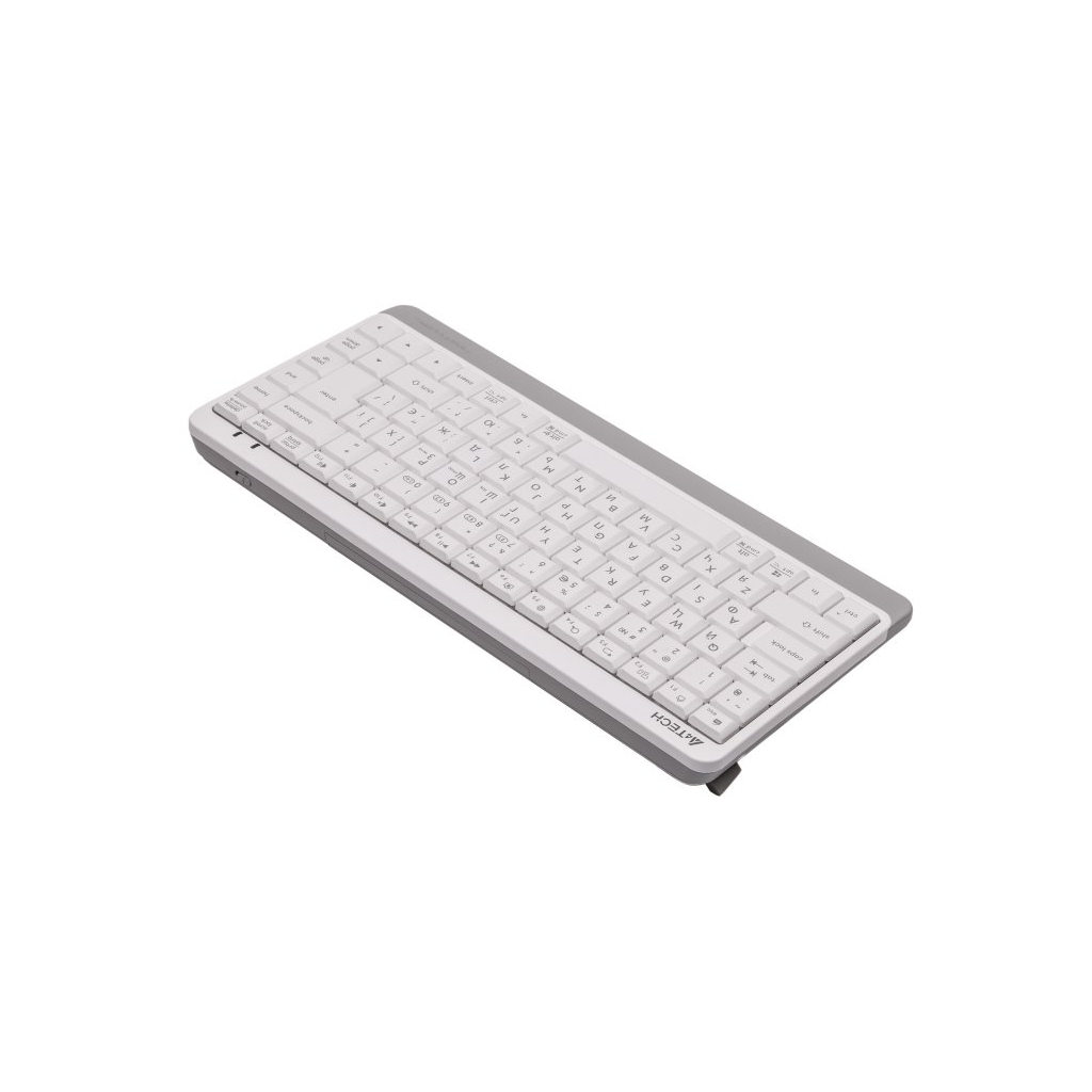 Клавіатура A4Tech FBK11 Wireless White - зображення 3