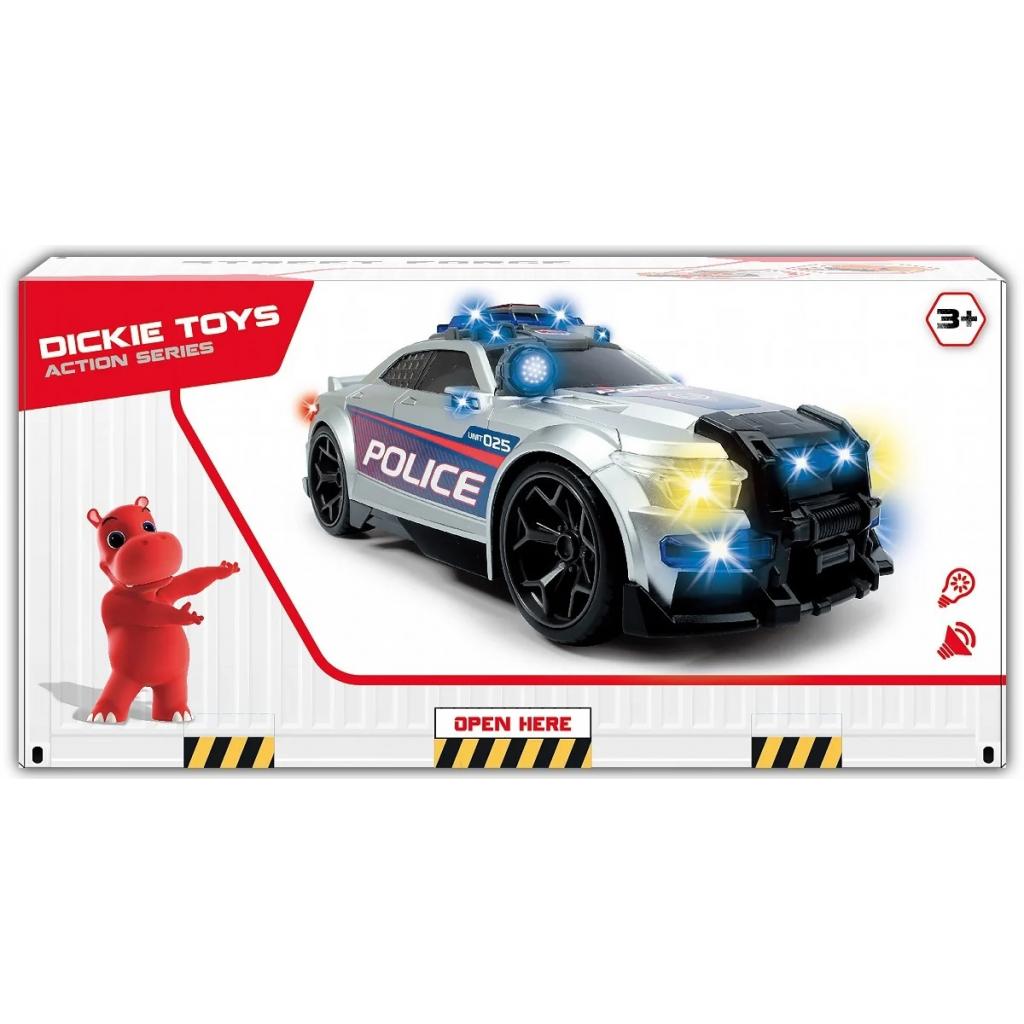 Спецтехніка Dickie Toys Міська поліція», зі звук. та світл. ефектами, 33 см (1137006) - зображення 5