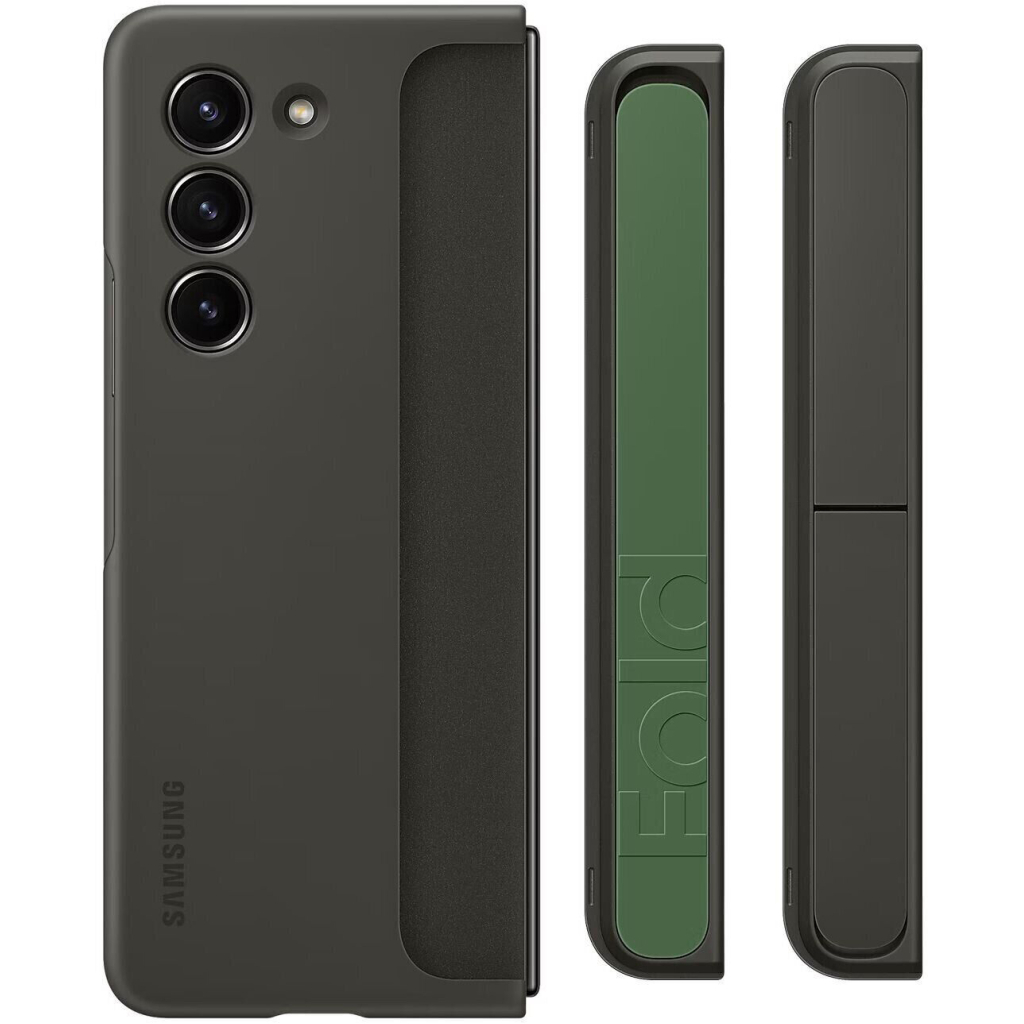 Чохол до мобільного телефона Samsung Fold 5 Standing Case with Strap Graphite (EF-MF946CBEGUA) - зображення 2