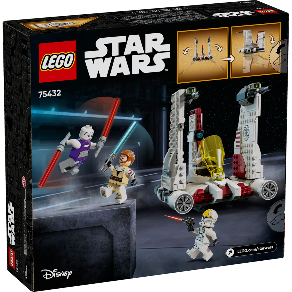 Конструктор LEGO Star Wars Зоряний винищувач V-19 «Потік» (75432) - зображення 8