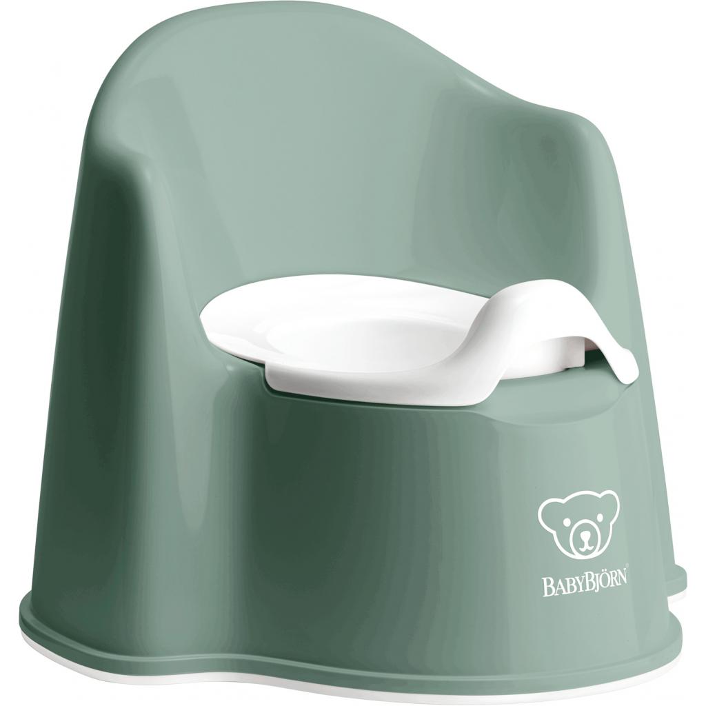 Горщик Baby Bjorn Potty Chair темно-зелений (55268) - зображення 1