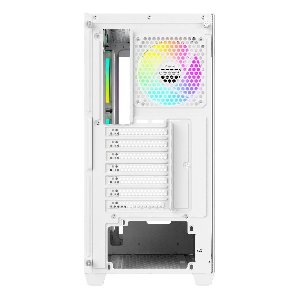 Корпус для ПК OCYPUS GAMMA C72 WH ARGB (GAMMA-C72-WHD400XX-GL) - зображення 4