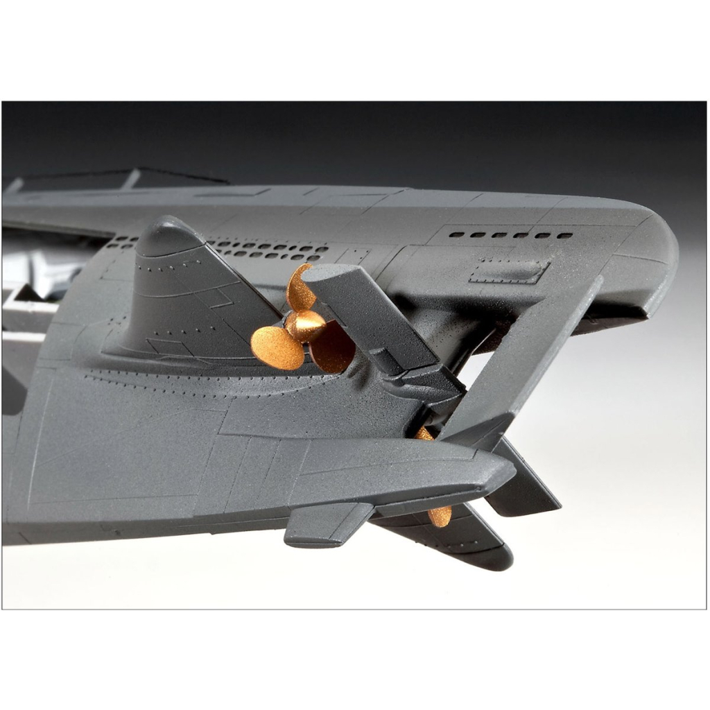 Збірна модель Revell Підводний човен Type XXI з інтер'єром, рівень 4, 1:72 (RVL-05078) - зображення 4