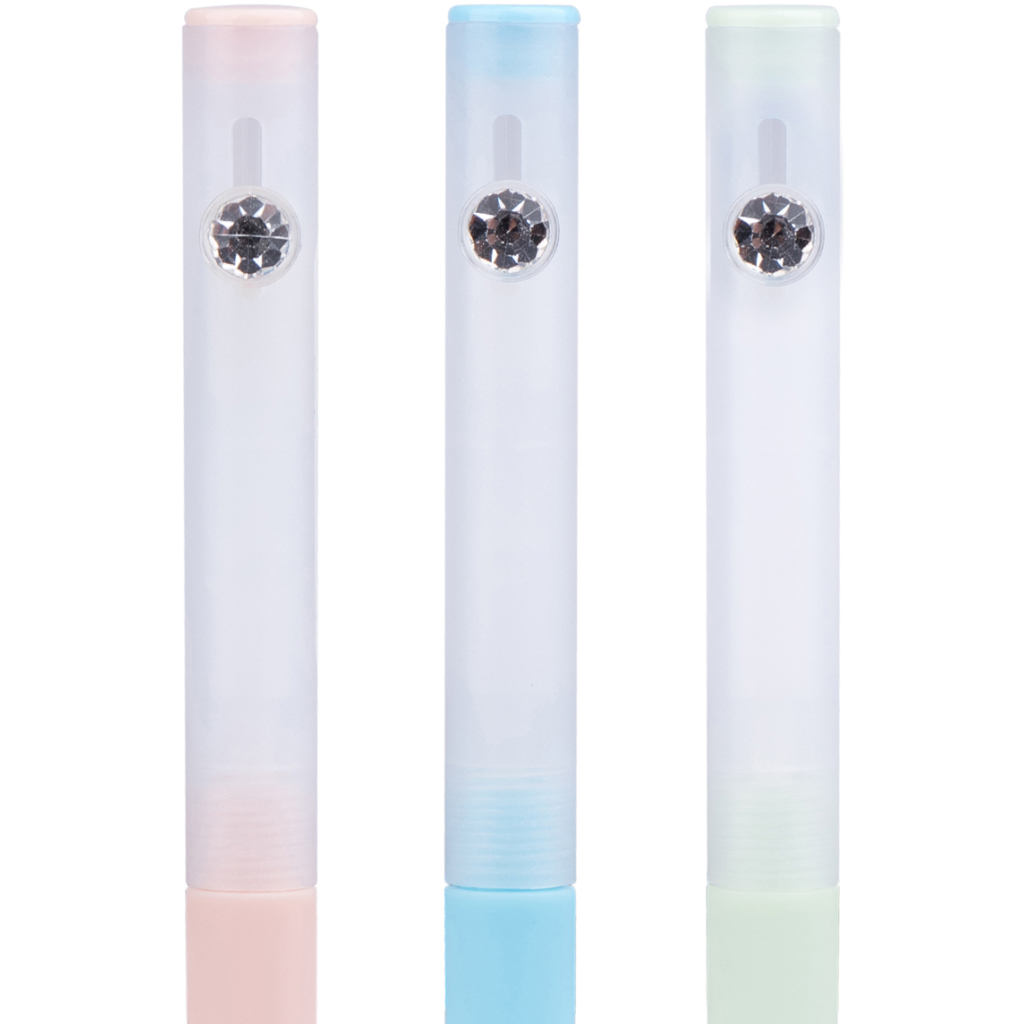 Ручка кулькова Yes Crystal автоматична 0,7 мм синя (411910) - зображення 4