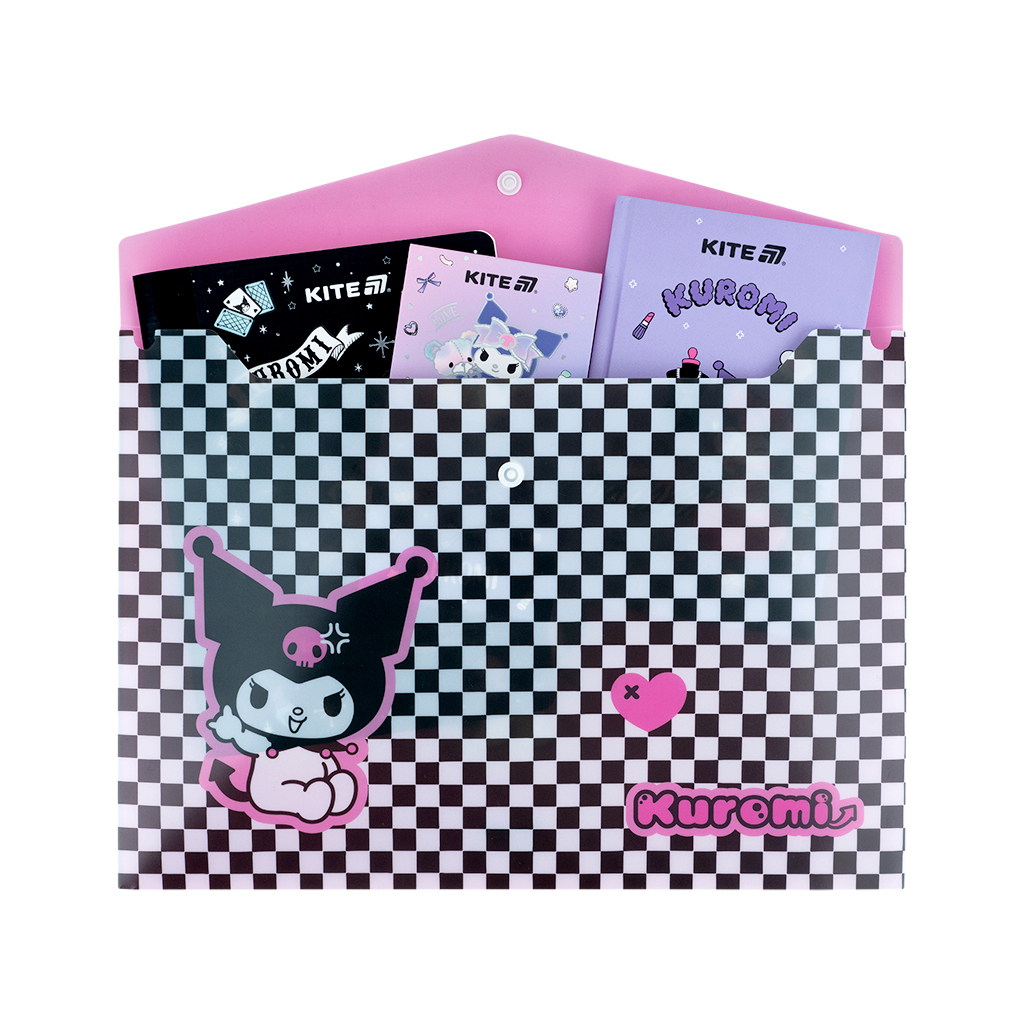 Папка - куточок Kite А4 Kuromi (HK25-244-2) - зображення 3