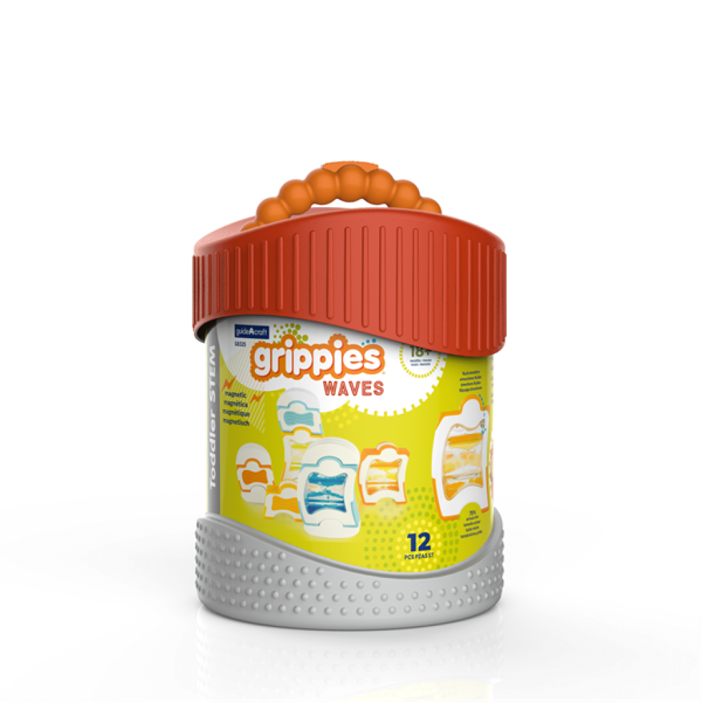Конструктор Guidecraft Grippies Waves 12 деталей (G8325) - зображення 7