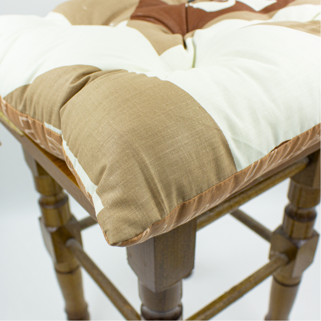 Подушка на стілець MirSon Бязь 17-0534 Patsy 40х40 см (2200006185758) - зображення 5