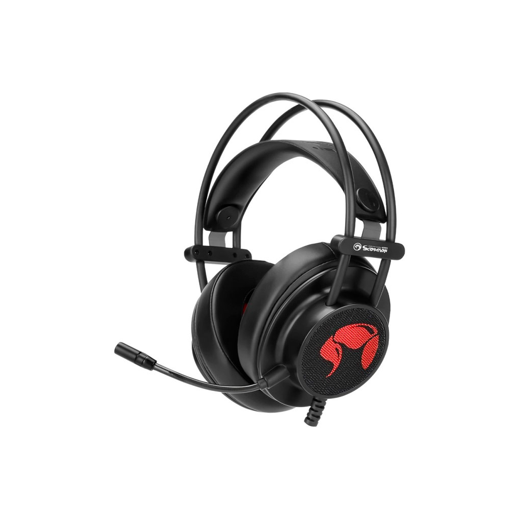 Навушники Marvo HG9055 7colors-LED 7.1 Black (HG9055) - зображення 1