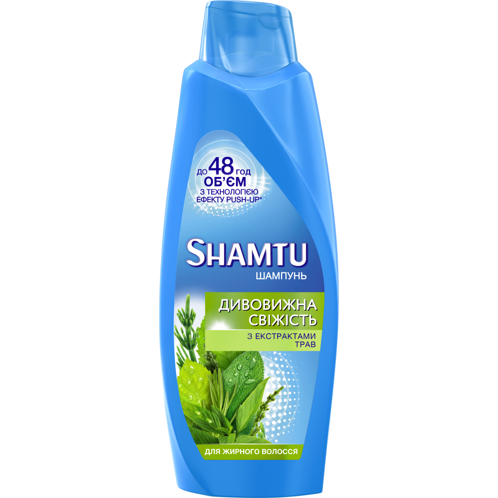 Шампунь Shamtu Глибоке Очищення та Свіжість 600 мл (4015100195767) - зображення 1