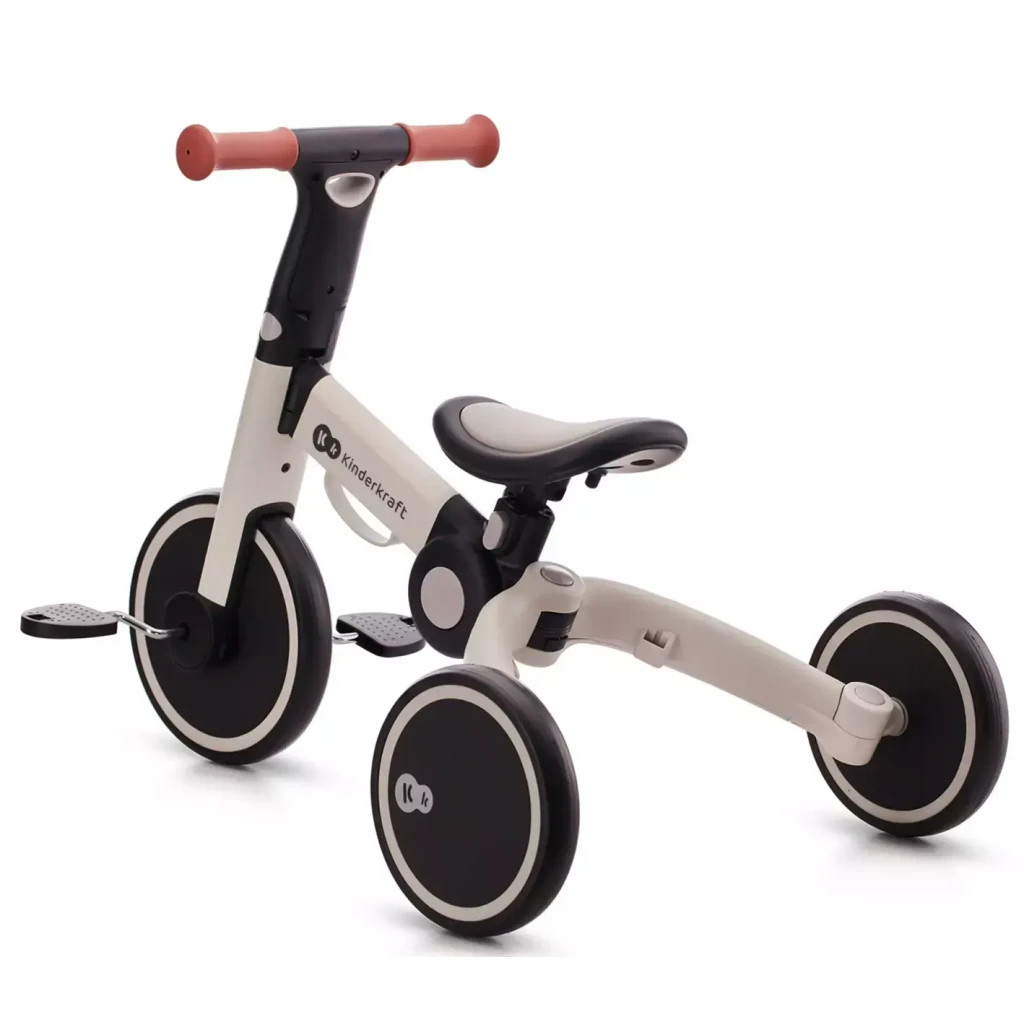 Дитячий велосипед Kinderkraft 3 в 1 4TRIKE Silver Grey (KR4TRI22GRY0000) (5902533922413) - изображение 3