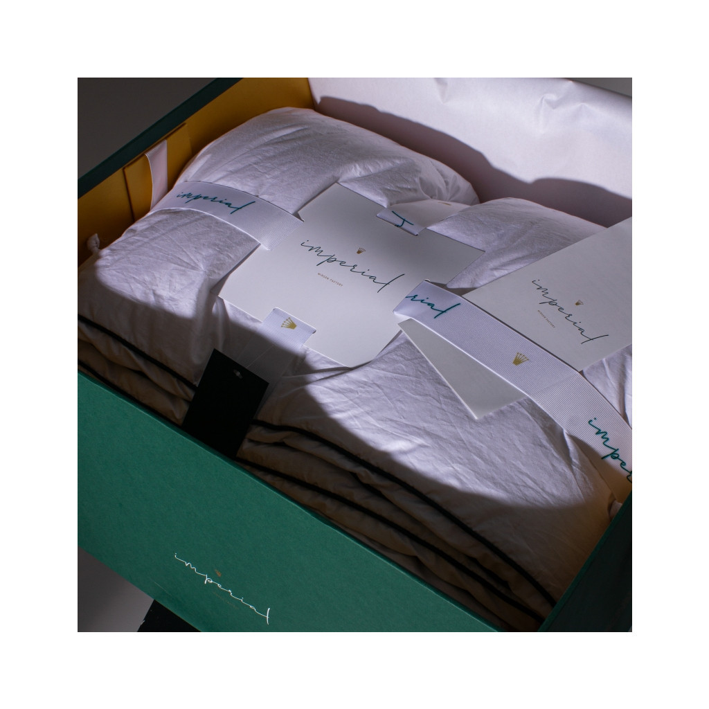 Ковдра MirSon Imperial Delight Демісезонна 100% пух 155х215 (2200007177196) - зображення 9