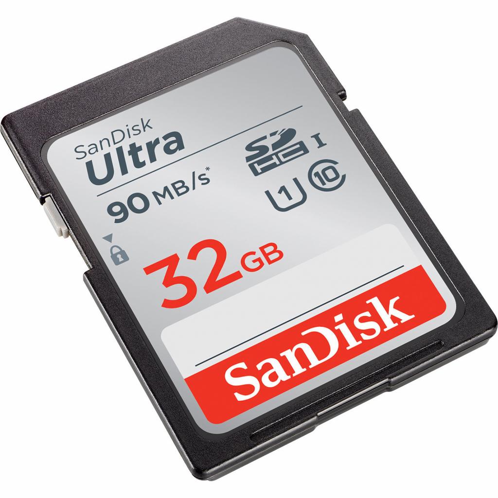 Карта пам'яті SanDisk 32GB SDXC class 10 UHS-I Ultra (SDSDUNR-032G-GN6IN) - зображення 2