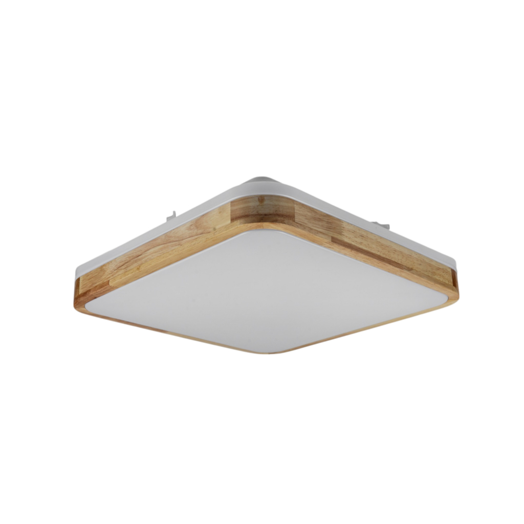 Світильник Vestum GLOW матовий 60W 391*391*65мм 3000К-6500К з ДК акація (VS-91050) - изображение 2