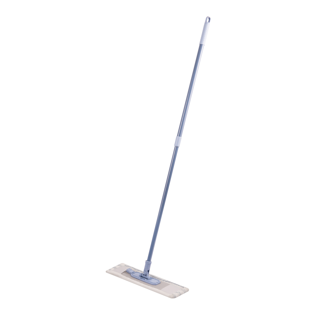 Швабра Ardesto Solid З телескопічною ручкою 75/130 см та змінною насадкою 41 см Синя (ARHE1111SB) - зображення 1