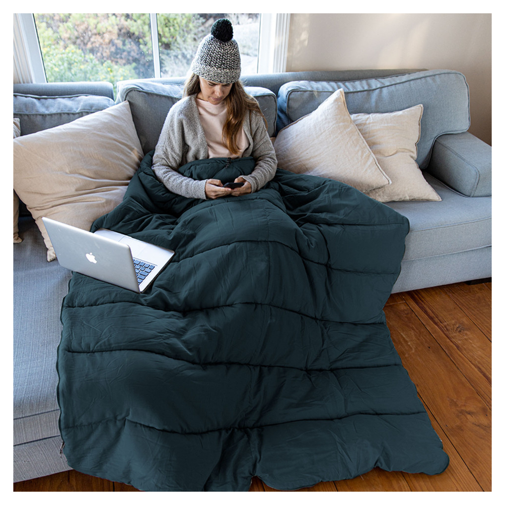 Спальний мішок Naturehike F150 NH22MSD05, лівий, темно-блакитний (6927595797761-L) - зображення 5