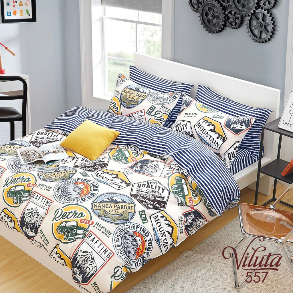 Постільна білизна Viluta Сатин Твіл 557 214х150 підліткова (557_pd) - зображення 1