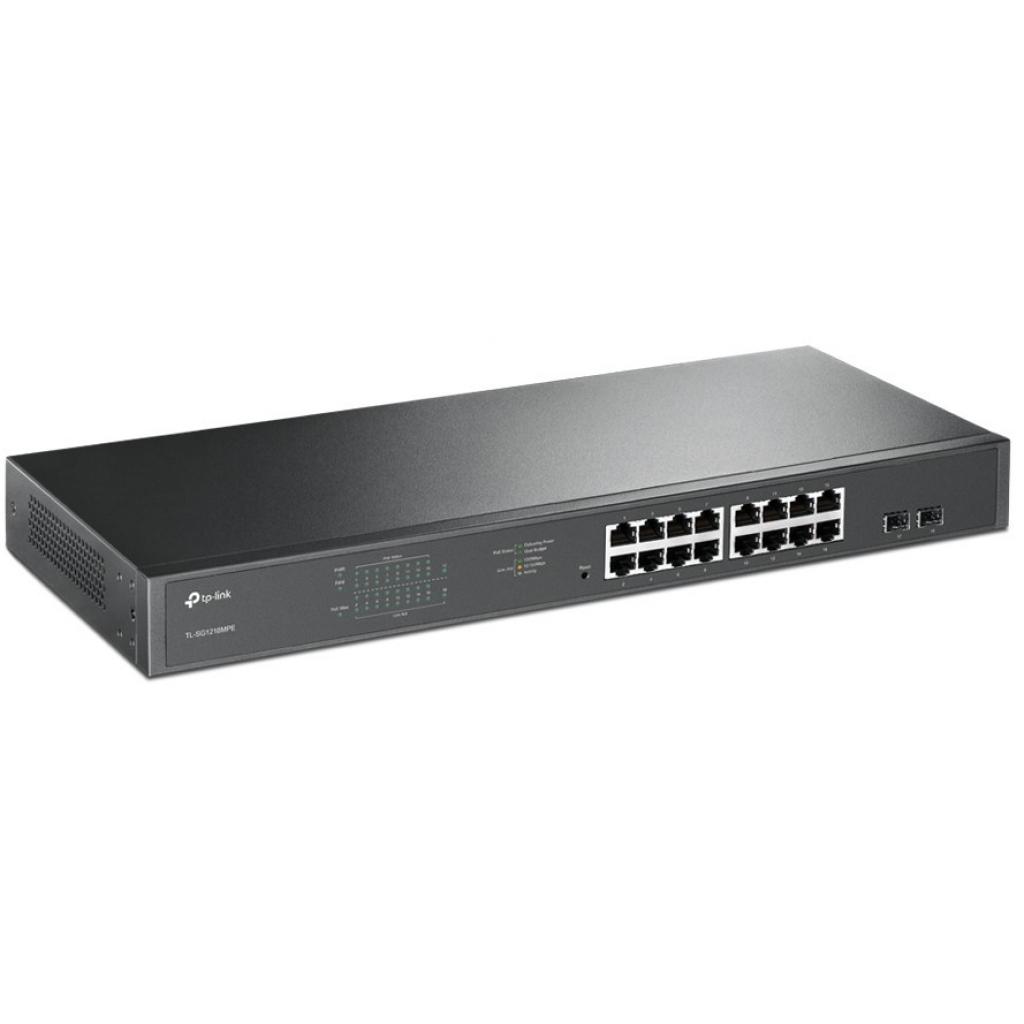 Комутатор мережевий TP-Link TL-SG1218MPE - изображение 3