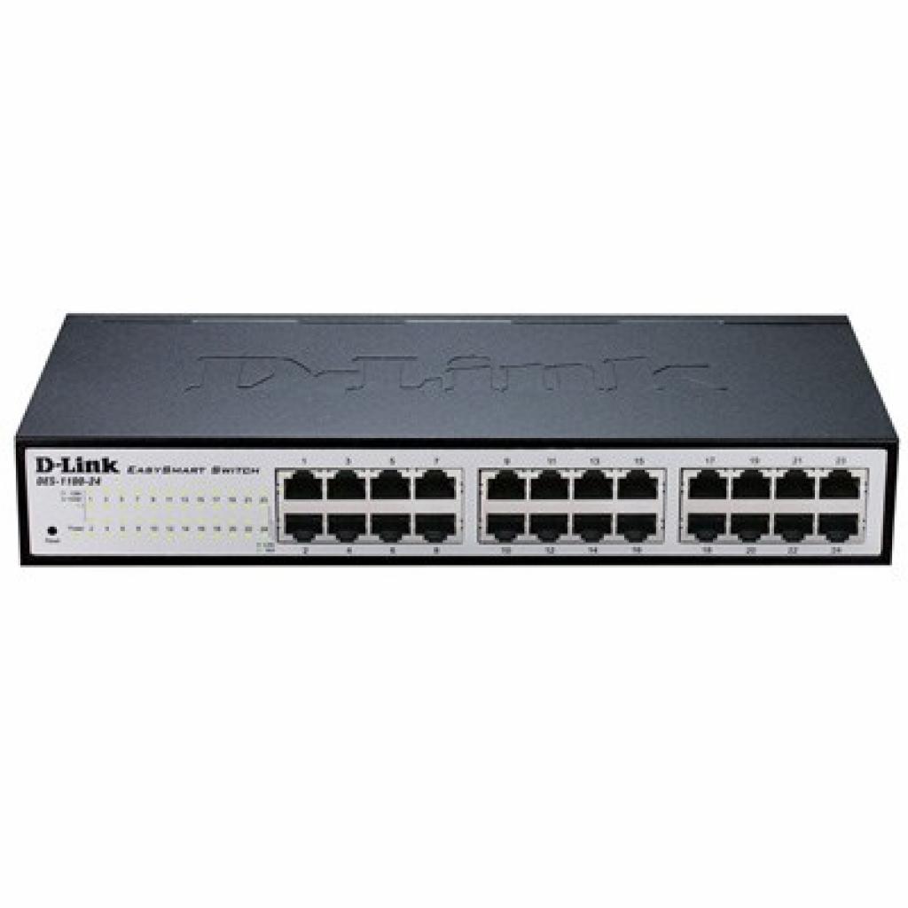 Комутатор мережевий D-Link DGS-1100-24 - зображення 1