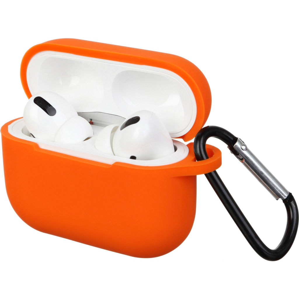 Чохол для навушників Armorstandart Silicone Case для Apple Airpods Pro Orange (ARM56088) - зображення 1