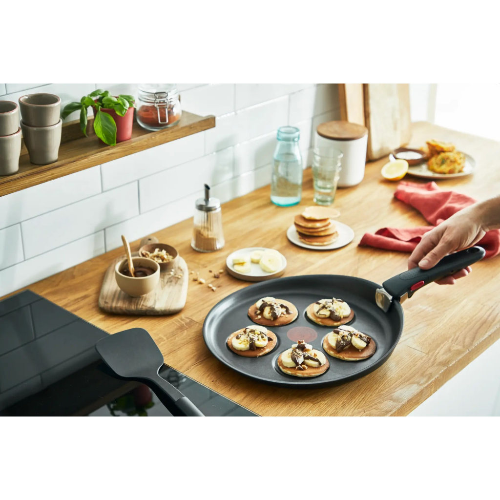 Сковорода Tefal Ingenio Unlimited, для оладків, 27см, литий алюміній (L8610074) - зображення 6