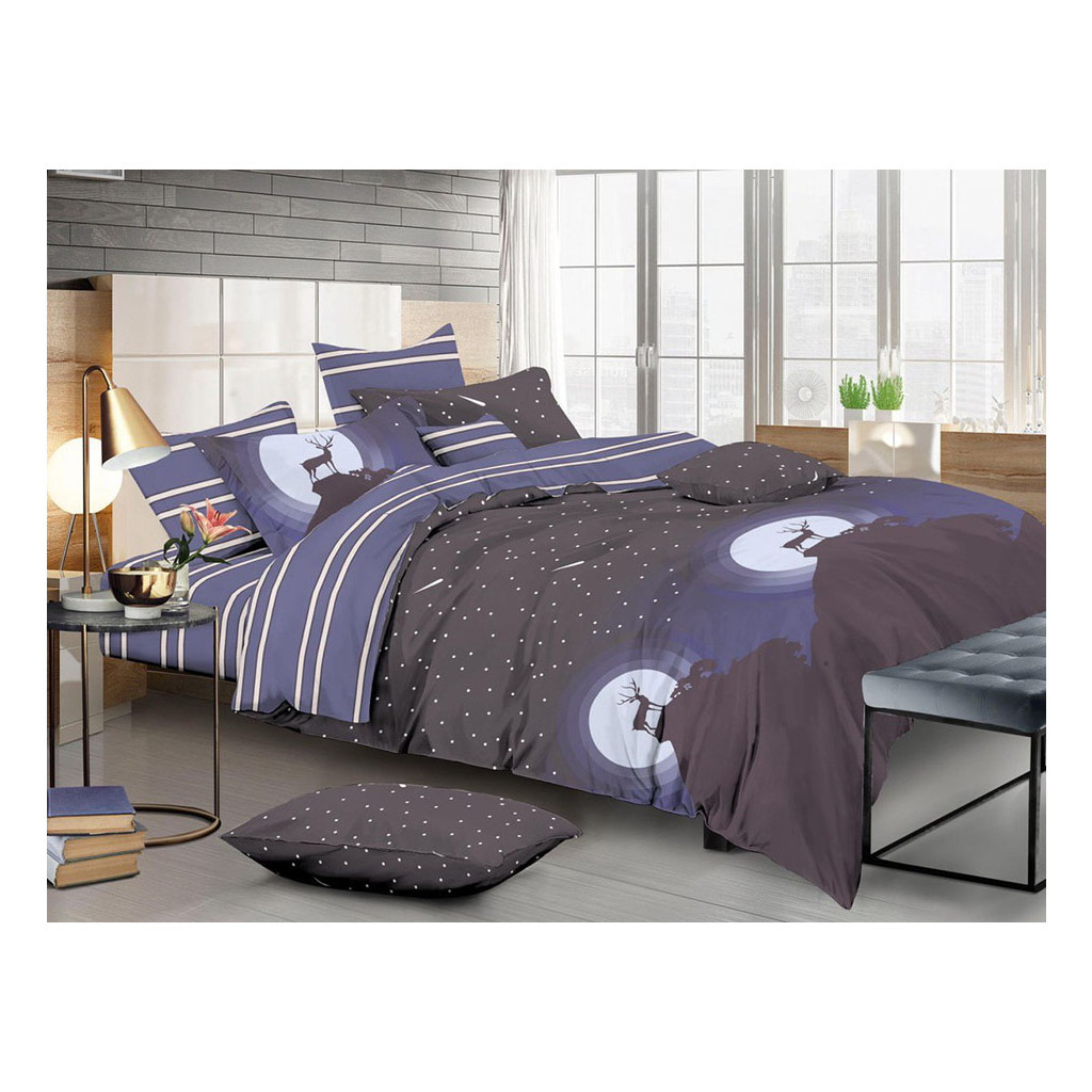 Постільна білизна MirSon Сатин Premium 22-1198 New Year 220х240 (2200002308144) - зображення 1