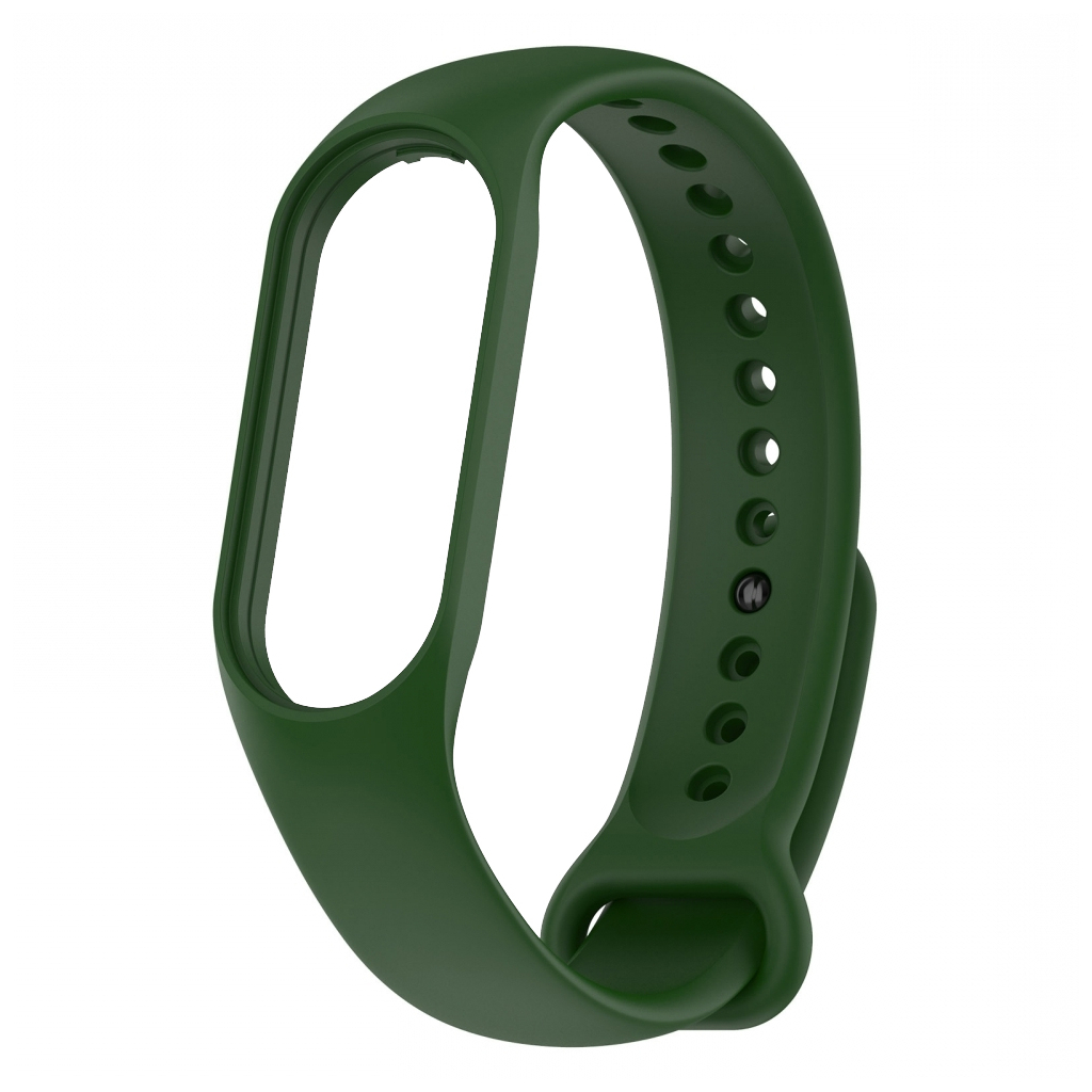 Ремінець до фітнес браслета Armorstandart для Xiaomi Mi Band 7/6/5 Forest Green (ARM64863) - зображення 1