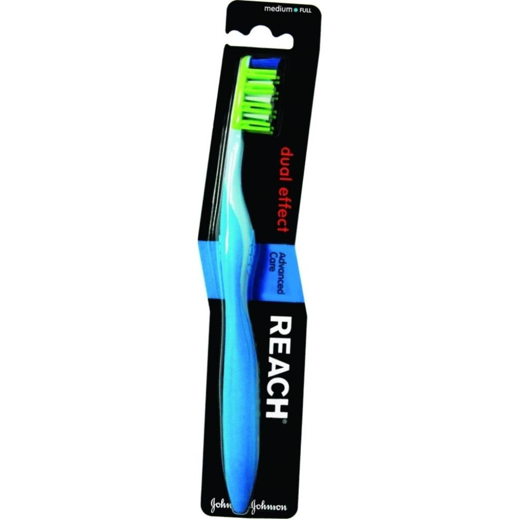 Зубна щітка Reach Dual Effect середня (3574660483550) - зображення 1