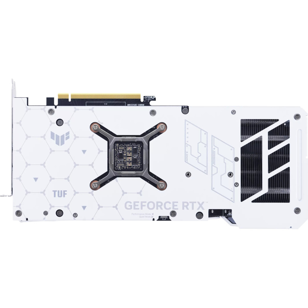 Відеокарта ASUS GeForce RTX4070Ti SUPER 16Gb TUF OC WHITE GAMING (TUF-RTX4070TIS-O16G-WHITE-GAMING) - зображення 10
