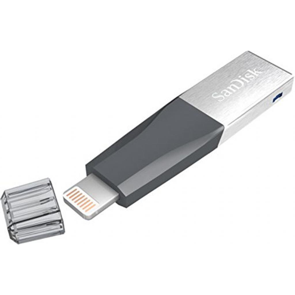 USB флеш накопичувач SanDisk 16GB iXpand Mini USB 3.0/Lightning (SDIX40N-016G-GN6NN) - зображення 5