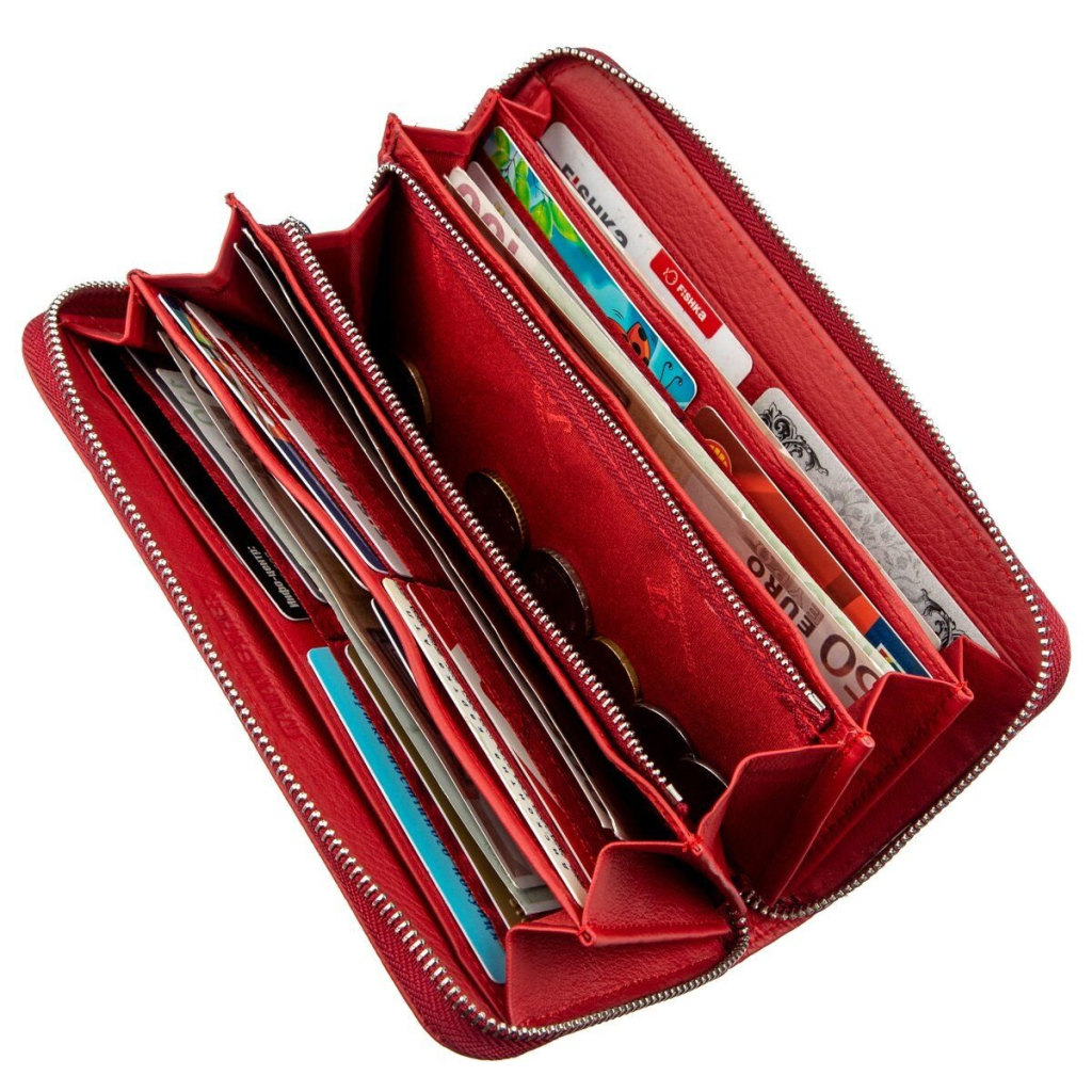 Гаманець ST Leather Червоний (18862) - зображення 6