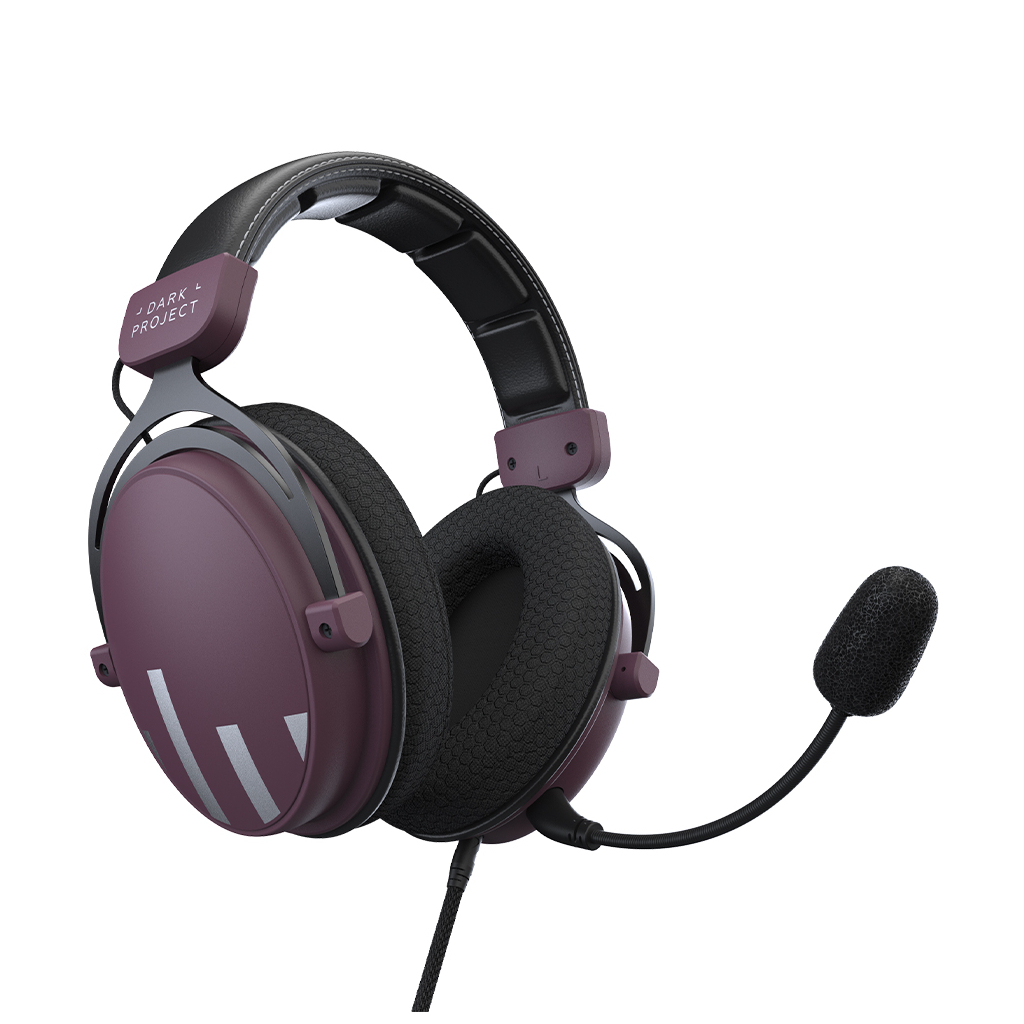 Навушники Dark Project One HS4 Wired Purple/Black (DPO-HS-5004) - зображення 6