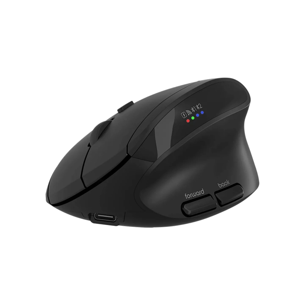 Мишка Canyon MW-25 LED Silent Wireless/Bluetooth Black (CNS-CMSW25) - зображення 2