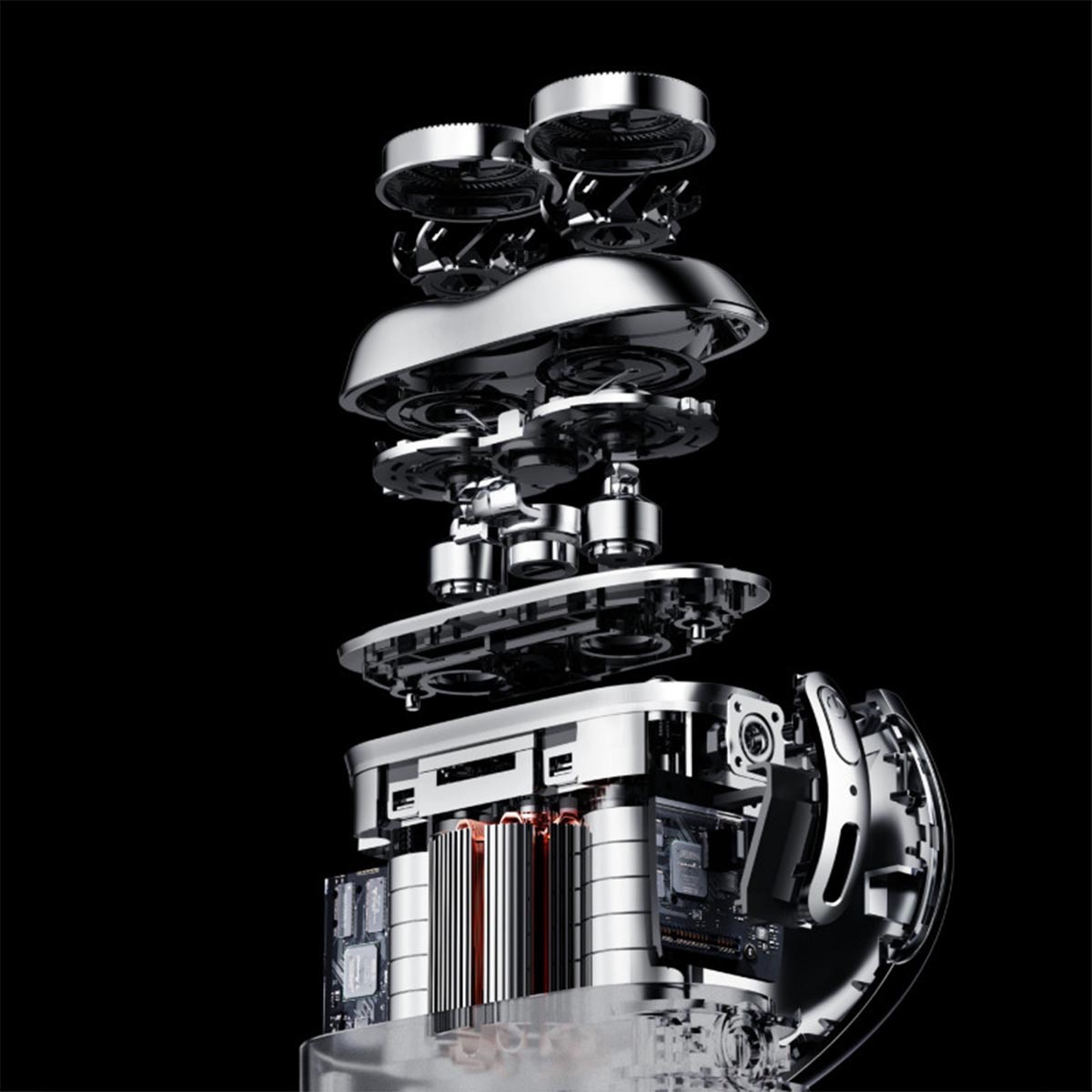 Електробритва Metz Firm Stone Shaver (MZPS021-Navy Blue) - picture 7