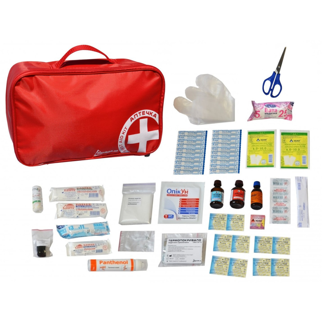 Автомобільна аптечка Poputchik 02-039-М - picture 2